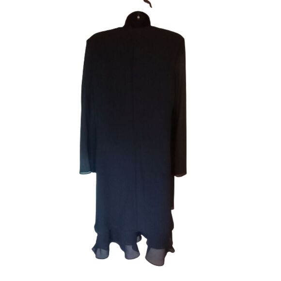 Jones Wear Women's Size 6 Black Midi Dress - Picture 2 of 8